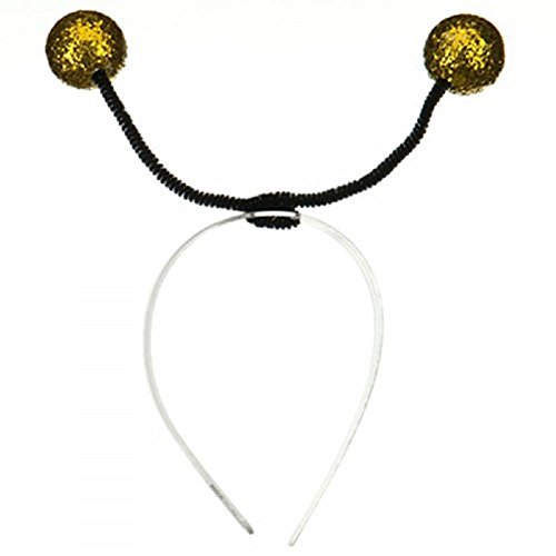Gold Bumble Bee Antenna Headband by Jacobson Hat Company
