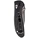 Benchmade - Griptilian 553 Knife, Serrated Tanto, Satin Finish, Black Handle