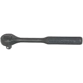 Wright Tool 33426 3/8" Drive 7" Knurled Steel Grip Handle Ratchet