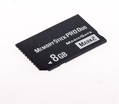 8GB High Speed MS Memory Stick Pro Duo Card Mark 2 Storage for Sony PSP 1000/2000/3000 Game Console (Retail Package)