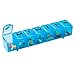 EZY DOSE Weekly (7-Day) Pill Case, Medicine Planner, Vitamin Organizer Box, Large Push N' Pop Open Compartments, Convenient and Easy to Use, Color May Vary, BPA Free
