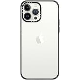 CASETiFY Compact iPhone 13 Pro Max Case [2X Military Grade Drop Tested / 4ft Drop Protection] - Clear Black