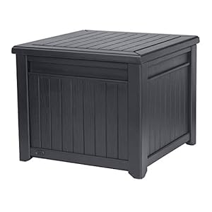Amazon Com Rubbermaid Patio Chic Outdoor Storage Deck Box Cube