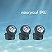 Solar Powered Pond Light Waterproof IP68, BeneStellar 18 LED and 3 RGB Colors Changing Park / Garden / Pool / Underwater / Outdoor Landscape Lighting