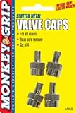 Bell Automotive Products Inc 22-5-08836-M Monkey Grip Metal Slotted Slot Valve Cap With Valve Core Remover