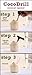 CocoDrill Young Coconut Opening Tool -(Punch Tap) Knife Opener for Raw Coco Water Juice - Makes Straw Hole! (Fresh, Thai, Hawaii)