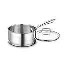 Cuisinart 89193-20 Professional Stainless Saucepan with Cover, 3-Quart, Stainless Steel