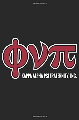 Kappa Alpha Psi Fraternity, Inc. Journal #6: Lined Notebook - Journal - Composition Book - 6 X 9 Paper - College Ruled - 120 Pages