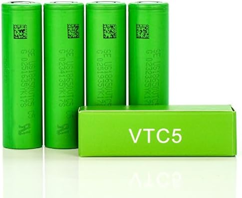 Sony VTC5 18650 2600mah 30A US18650VTC5 rechargeable batteries ( 4-Pack ) | authentic original flat top battery