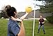 Franklin Sports Tetherball Set - Full Tetherball Game Set with 8' Pole, Rope + Ball Included - Portable Steel Backyard + Beach Kit with Carry Bag - Recreational, White