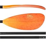 Carlisle Magic Plus Kayak Paddle - Polypro Blades/Fiberglass Shaft (Sunrise, 220 cm)