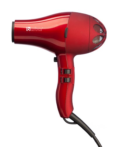 Click Here to See More Images Barbar Italy 4800 Ionic Blow Dryer, Red