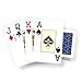 Copag Class Vanguard 100% Plastic Playing Cards, Bridge Size, Jumbo Index