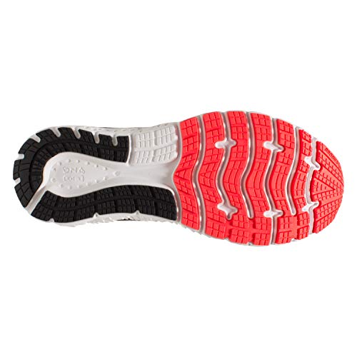 Brooks Womens Glycerin 17 Running Shoe - Black/Fiery Coral/Purple - B - 7.0 - Thumbnail 6