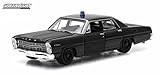 Greenlight 1967 Ford Custom Black Bandit Collection Series 12 2015 Collectibles Limited Edition 1:64 Scale Die-Cast Vehicle
