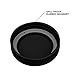 GEO 1 Gallon (128oz) BPA Free Reusable Leak-Proof Drinking Water Bottle w/48mm Screw Cap (Black)