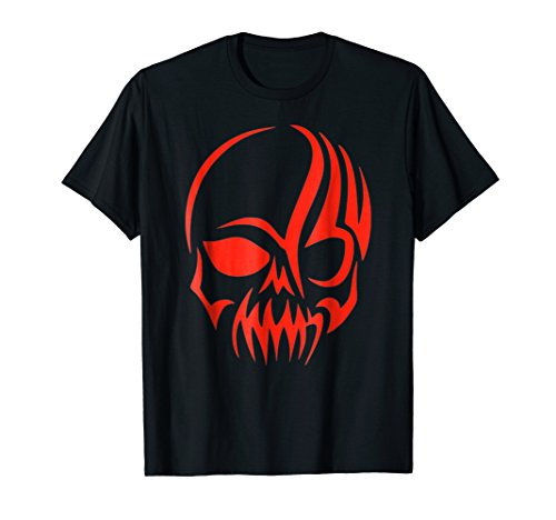 Tribal Skull Graphic T-Shirt T-Shirt