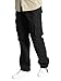 TAIPOVE Men's Military Tactical Work Cargo Pants Casual Relaxed-Fit 6 Pocket Black