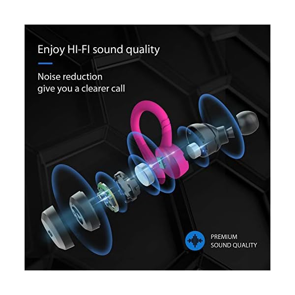 APEKX-Bluetooth-Headphones-True-Wireless-Earbuds-with-Charging-Case-IPX7-Waterproof-TWS-Premium-HI-FI-Stereo-Sound-Earphones-Built-in-Mic-In-Ear-Headsets-Deep-Bass-for-Sport-Running-Pink APEKX Bluetooth Headphones True Wireless Earbuds with Charging Case IPX7 Waterproof Premium HI-FI Stereo Sound Earphones…
