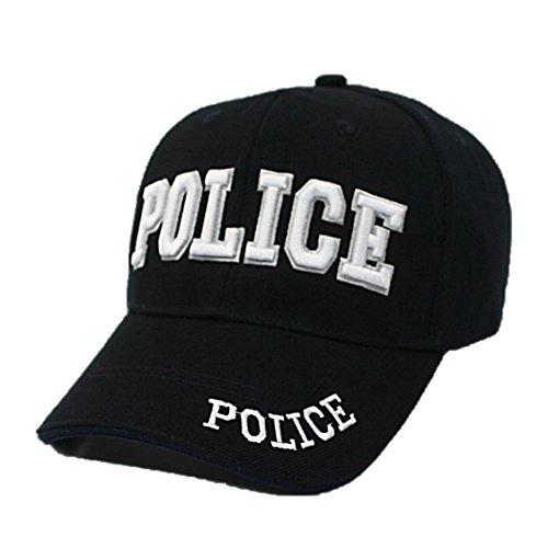 White Lettering Adjustable Ball Cap 