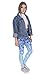 PINK PLOT Basic Printed Leggings Patterned High Elasticity Pants for Women Girls