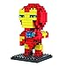 LOZ Mini Assembly Diamond Blocks Nanoblock The Avengers Iron Man Children's Educational Toy 9158-130pcs