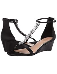 Badgley Mischka Darrell Sandalia de cuña para mujer