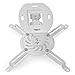 Mount Factory Universal Low Profile Ceiling Projector Mount - White