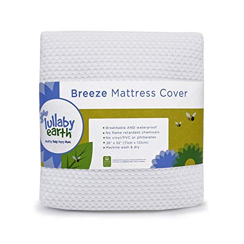 Breeze Breathable Washable Crib Mattress Pad (Certified Refurbished)
