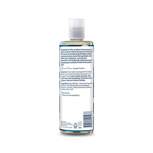 Faith In Nature Natural Fragrance Free Body Wash, Sensitive, Vegan and Cruelty Free, No SLS or Parabens, 400 ml