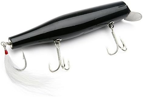Stan Gibbs Lures Danny Surface Swimmer Black 6.5" 2 1/4oz