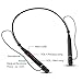 Bluetooth Headphones, Senbowe™ Wireless Neckband Bluetooth Headset V4.1 Stereo Noise Cancelling Sweatproof Sports Earbuds/Earphone with Mic, Magnet Attraction(Black)