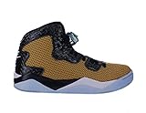 Jordan Men's Air Spike Forty, DUNK FROM ABOVE-GOLD LEAF/WHITE-MIDNIGHT NAVY