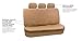 FH-PU001115 Classic PU Leather Car Seat Covers Solid Tan color