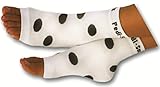 PEDI SOX Black and White Polka Dot 1 pair