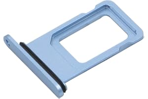 HQB-STAR Single SIM Card Slot Tray Holder Replacement Compatible with iPhone XR 2018 (Blue)