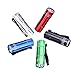 Super Bright Flashlight, 1w Mini Aluminum Flashlights Set with Lanyard and AAA Batteries for Night Reading, Party, Hiking, Backpacking, Fishing, BBQ（5-Pack）