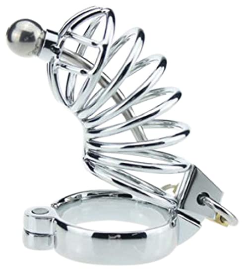 Bondage Masters Male Chastity Device with Removable Urethral Tube
