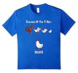 Evolution Of The T-Rex Rawr Funny Cute Dinosaur T-Shirt