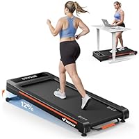 MERACH Heavy Duty Walking Pad Treadmill with 10%-12% Auto Incline, Pro Shock-Absorbing Cushioning System, 3.0HP Quiet Brushless Motor, 400lbs Capacity, Under Desk Treadmill with LED Display