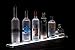 LED Liquor Shelf and Bottle Display (4 ft length) - Made in the USA - Programmable Shelving Includes Wireless Remote, Wall Mounts, and Power Supply - COMFORTABLY HOLDS 10 - 12 BOTTLES