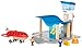 Brio World 33883 - Airport with Control Tower - Wooden Train Set Accessory - Compatible with All Wooden Train Sets