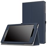 MoKo Case for Amazon Fire HD 8 (2016 6th Generation) - Slim Folding Stand Cover with Auto Wake / Sleep for Fire HD 8 Tablet (6th Gen, 2016 release Only), INDIGO