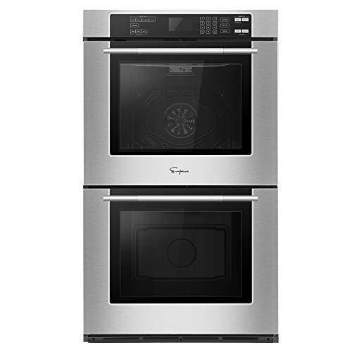 Empava 30 in Electric Double Wall Ovens Built-in Self-cleaning Convection Fan Touch Control EMPV-30WO02, Stainless Steel - Thumbnail 7