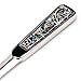 Mother of Pearl Design Letter Opener, Metal Steel Office Hand Envelope Opener Slitter, Paper Cutting Letter Knife, Mail Opener, Safe Double Edge Blades with Gift Box (Arabesque Black)