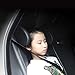 TEEPIRE Car Seat Headrest Pillow, Headrest for car, Head Neck Support Detachable,Premium seat held Pillow, 180 Degree Adjustable Both Sides Travel Sleeping Cushion for Kids Adults (Black)