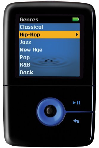 Creative Zen V Plus 4 GB Portable Media Player (Black/Blue)