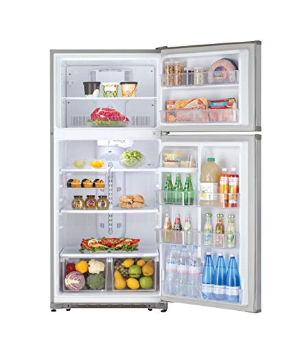 Daewoo RTE18GSSLD Top Mount Refrigerator, 18 Cu.Ft, Stainless, includes delivery and hookup - Thumbnail 2