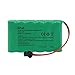 iMah Ryme B41 6-Cell AA 7.2V RC Battery Pack with SM-2P Plug for RC Car Toys 2000mAh Ni-MH High Capacity, Also Replace of The 7.2V AA 700mAh Ni-cd Battery