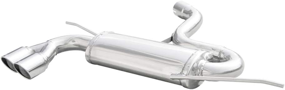 Inoxcar WGO.10.XR80 100% INOX Sport Exhaust Volkswagen Golf V 2.0 16V TFSI GTI 200hp-230hp 2004-Ø 65 2x80mm X-Race